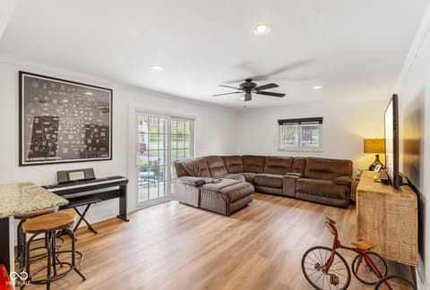 Living room at 1834 Friendship Drive, Indianapolis, IN