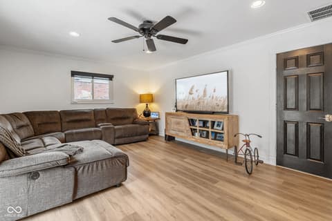 Living room at 1834 Friendship Drive, Indianapolis, IN