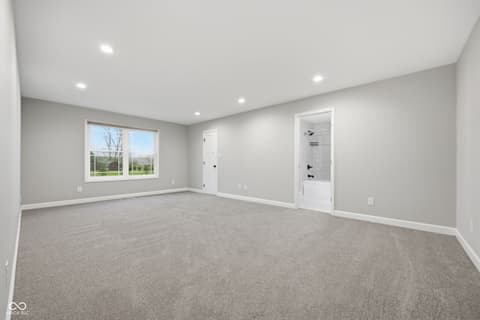 Primary bedroom at 8302 W Ashford Lane, Muncie, IN