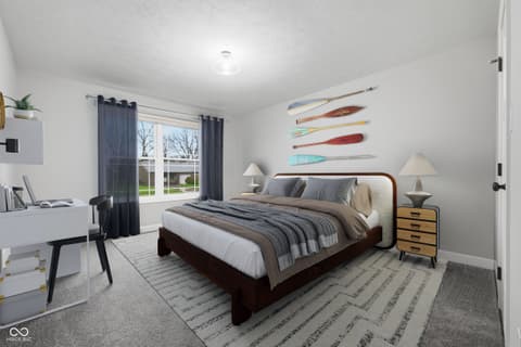 Bedroom at 8302 W Ashford Lane, Muncie, IN