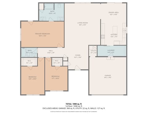 Floor Plan — 8302 W Ashford Lane, Muncie, IN