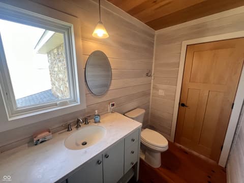 Bathroom at 14905 E 300 S, Columbus, IN