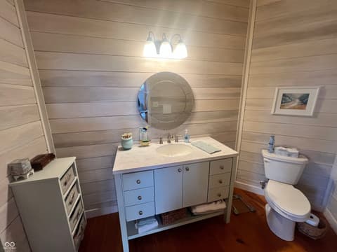 Bathroom at 14905 E 300 S, Columbus, IN