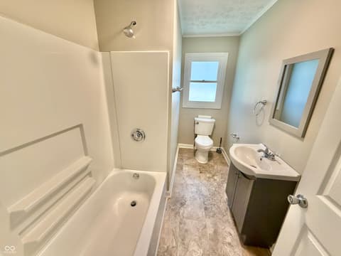 Bathroom at 110 Cook Street, Alexandria, IN