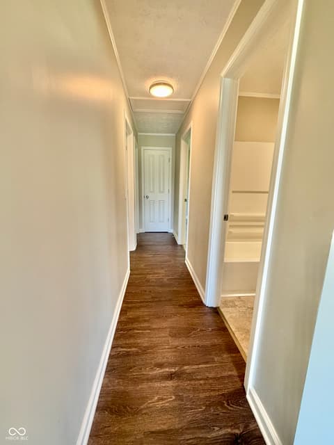 Hallway at 110 Cook Street, Alexandria, IN