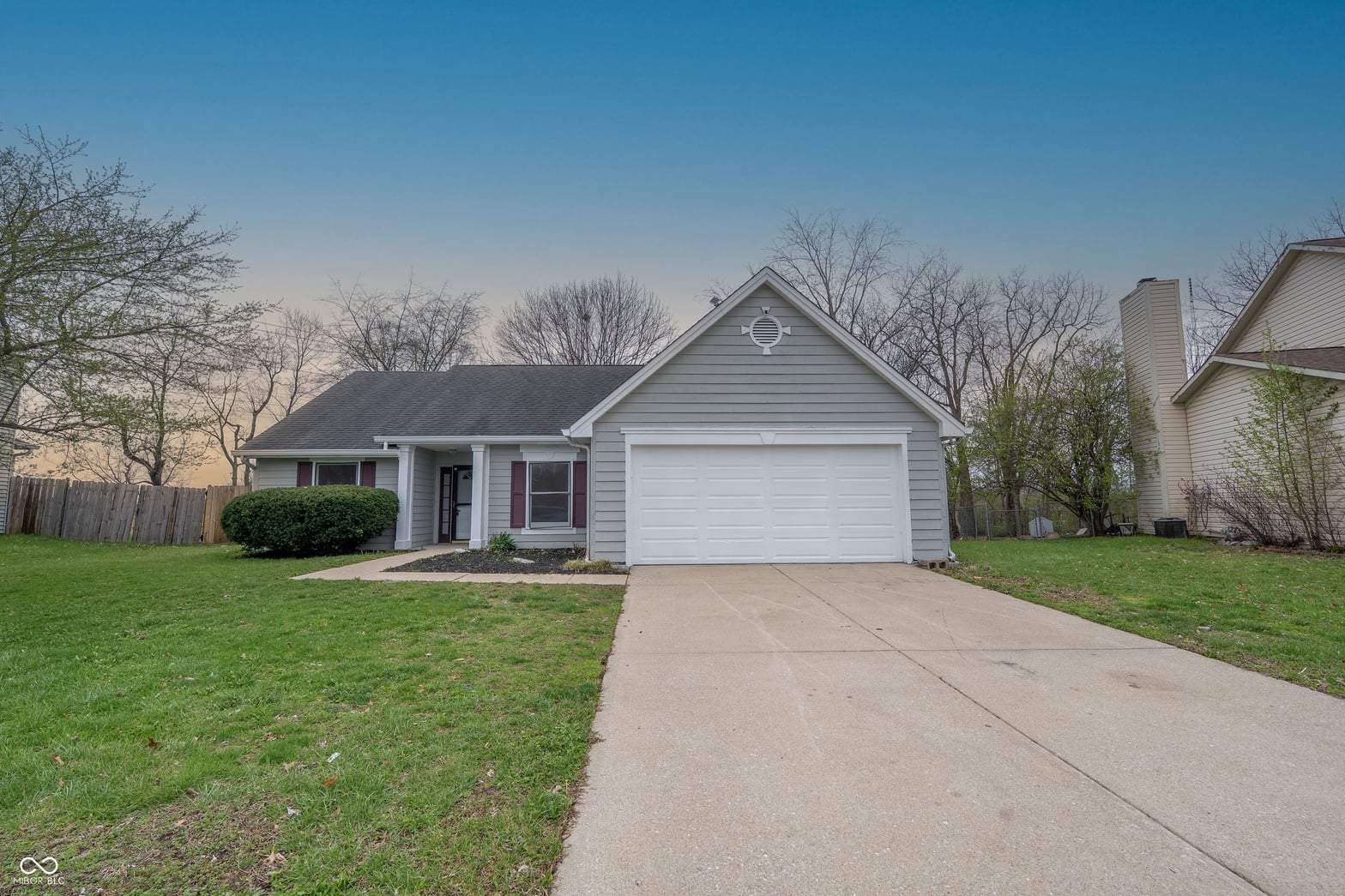 Front exterior at 1616 Beckenbauer Lane, Indianapolis, IN