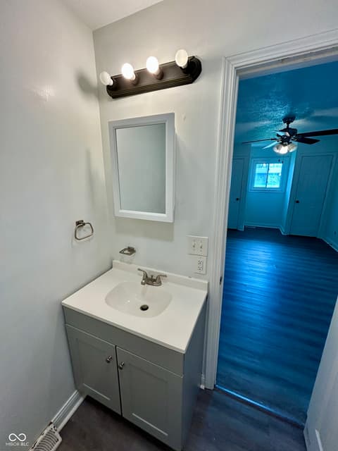 Bathroom at 4306 Hoyt Avenue, Indianapolis, IN