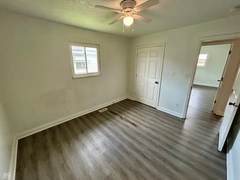 Bedroom at 4306 Hoyt Avenue, Indianapolis, IN