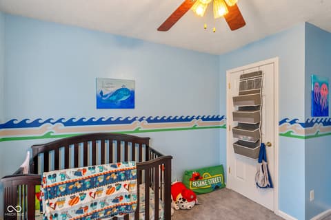 Bedroom at 665 Hummingbird Lane, Whiteland, IN
