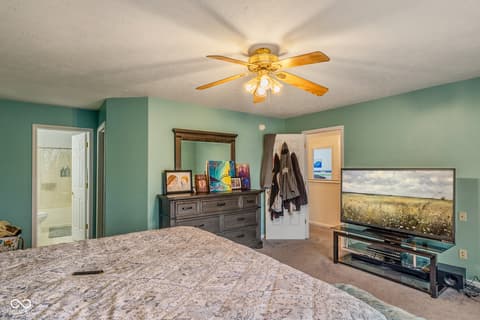 Bedroom at 665 Hummingbird Lane, Whiteland, IN