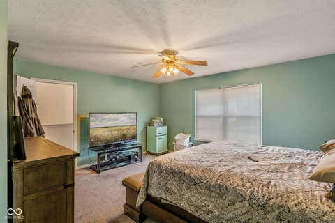 Bedroom at 665 Hummingbird Lane, Whiteland, IN