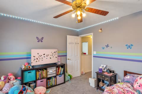Bedroom at 665 Hummingbird Lane, Whiteland, IN