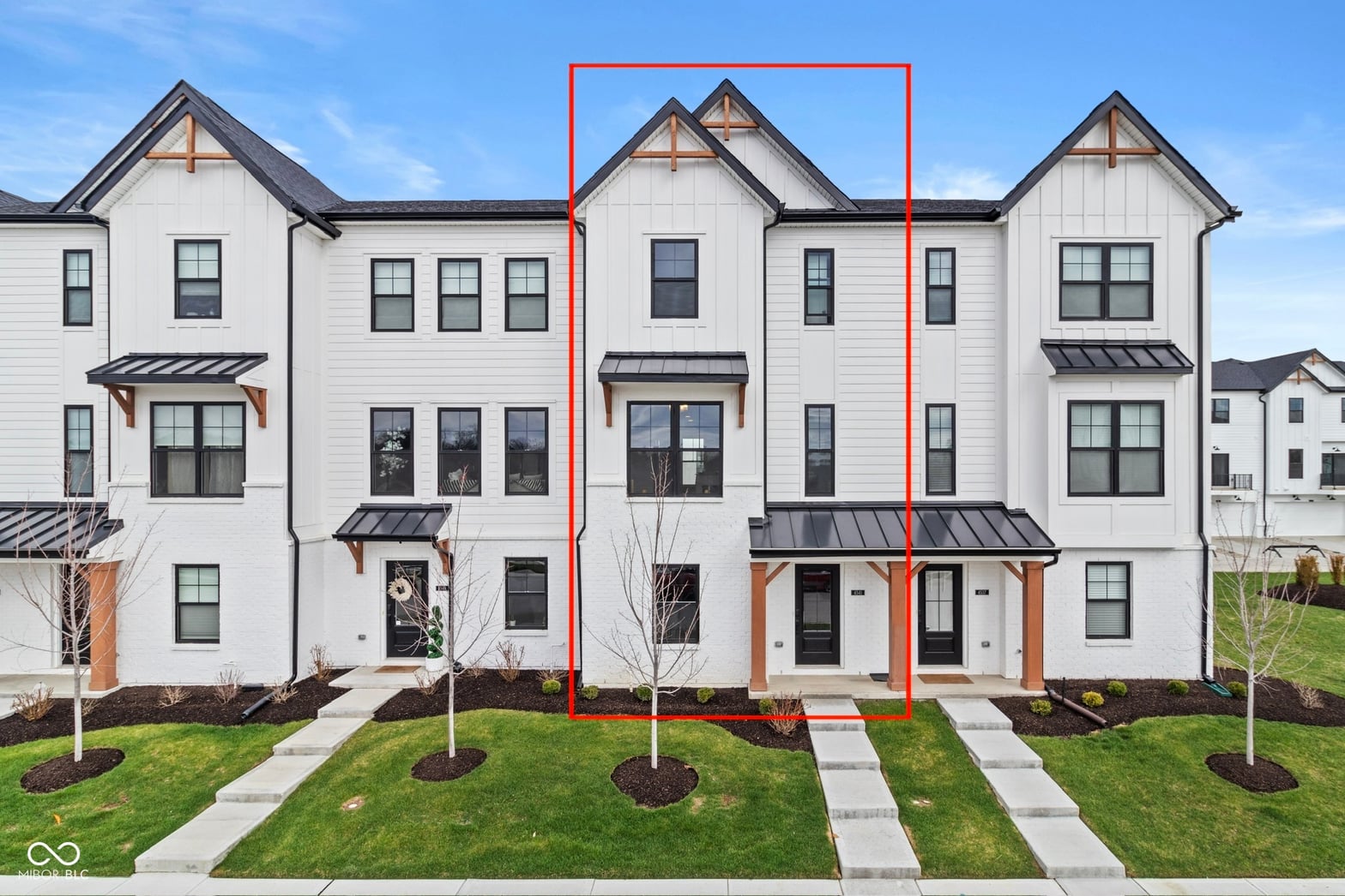 Front exterior at 4541 Pennsy Way, Brownsburg, IN