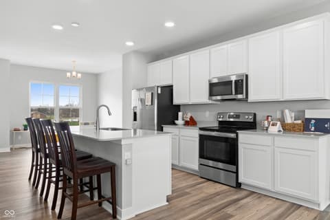 Kitchen at 4541 Pennsy Way, Brownsburg, IN