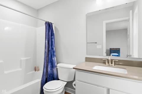Bathroom at 4541 Pennsy Way, Brownsburg, IN