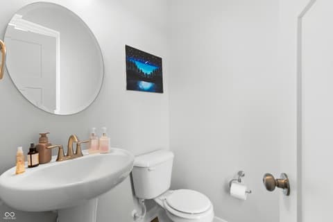 Bathroom at 4541 Pennsy Way, Brownsburg, IN