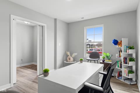 Home office at 4541 Pennsy Way, Brownsburg, IN