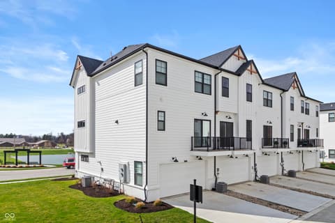 Side exterior at 4541 Pennsy Way, Brownsburg, IN