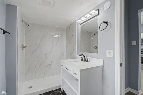 Bathroom at 409 N Walnut Street, Alexandria, IN