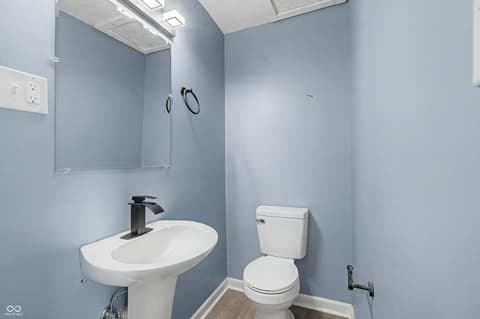 Bathroom at 409 N Walnut Street, Alexandria, IN