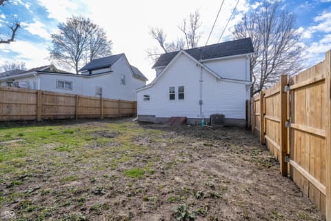 Backyard at 409 N Walnut Street, Alexandria, IN
