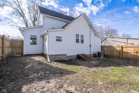 Backyard at 409 N Walnut Street, Alexandria, IN