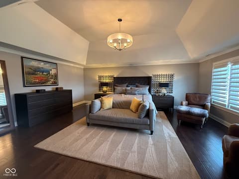 Bedroom at 10515 Roxley Bend, Carmel, IN