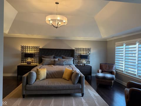 Bedroom at 10515 Roxley Bend, Carmel, IN