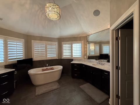Bathroom at 10515 Roxley Bend, Carmel, IN