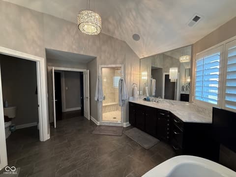Bathroom at 10515 Roxley Bend, Carmel, IN