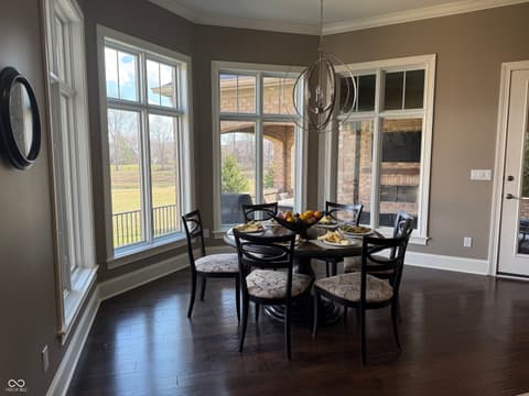 Dining room at 10515 Roxley Bend, Carmel, IN