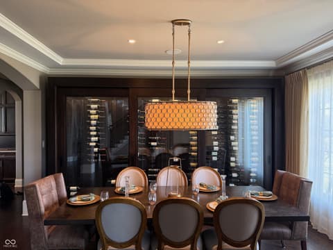 Dining room at 10515 Roxley Bend, Carmel, IN