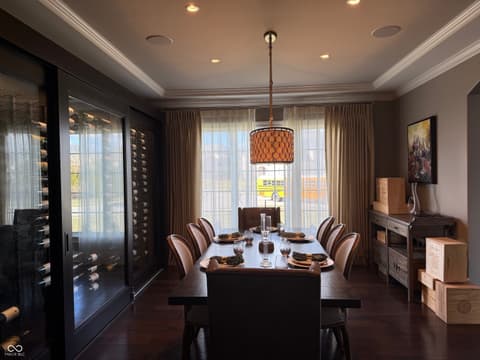 Dining room at 10515 Roxley Bend, Carmel, IN