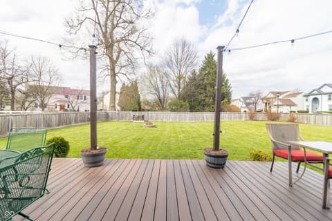 Outdoor living area at 10320 Alexia Drive, Indianapolis, IN