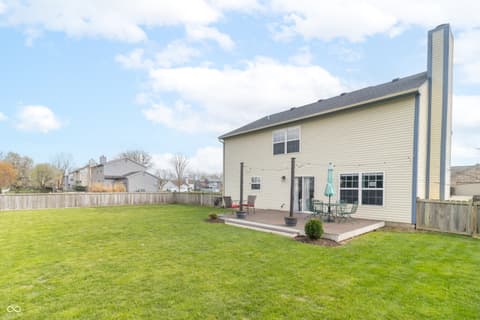 Backyard at 10320 Alexia Drive, Indianapolis, IN