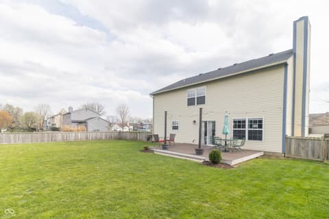 Backyard at 10320 Alexia Drive, Indianapolis, IN