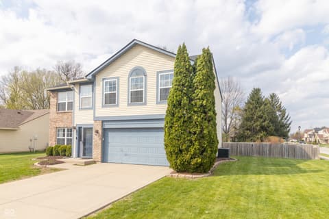 Front exterior at 10320 Alexia Drive, Indianapolis, IN