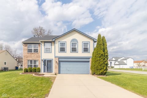 Front exterior at 10320 Alexia Drive, Indianapolis, IN