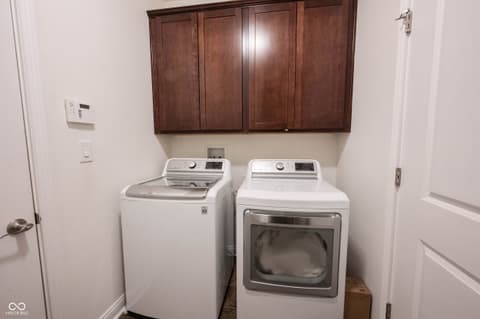 Laundry room at 7401 Cassilly Court, Indianapolis, IN