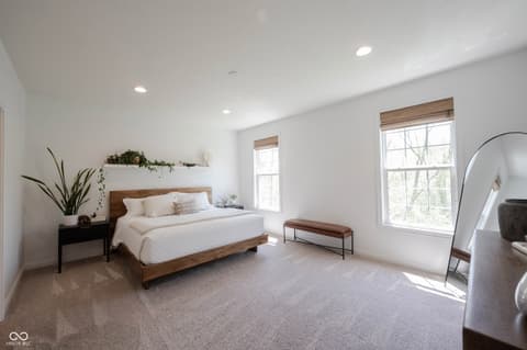 Bedroom at 7401 Cassilly Court, Indianapolis, IN