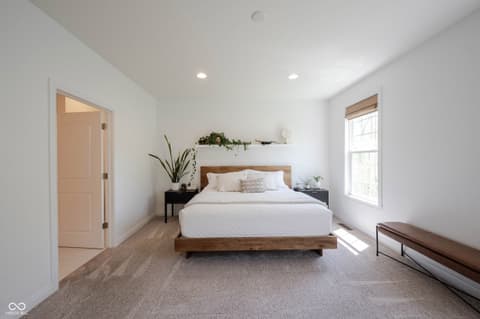 Bedroom at 7401 Cassilly Court, Indianapolis, IN