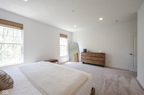 Bedroom at 7401 Cassilly Court, Indianapolis, IN