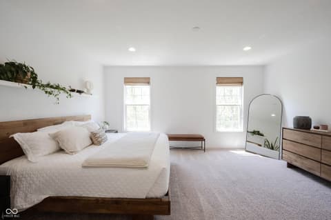 Bedroom at 7401 Cassilly Court, Indianapolis, IN