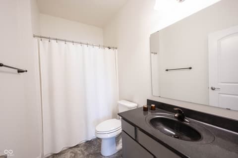 Bathroom at 7401 Cassilly Court, Indianapolis, IN