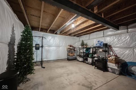 Basement at 7401 Cassilly Court, Indianapolis, IN