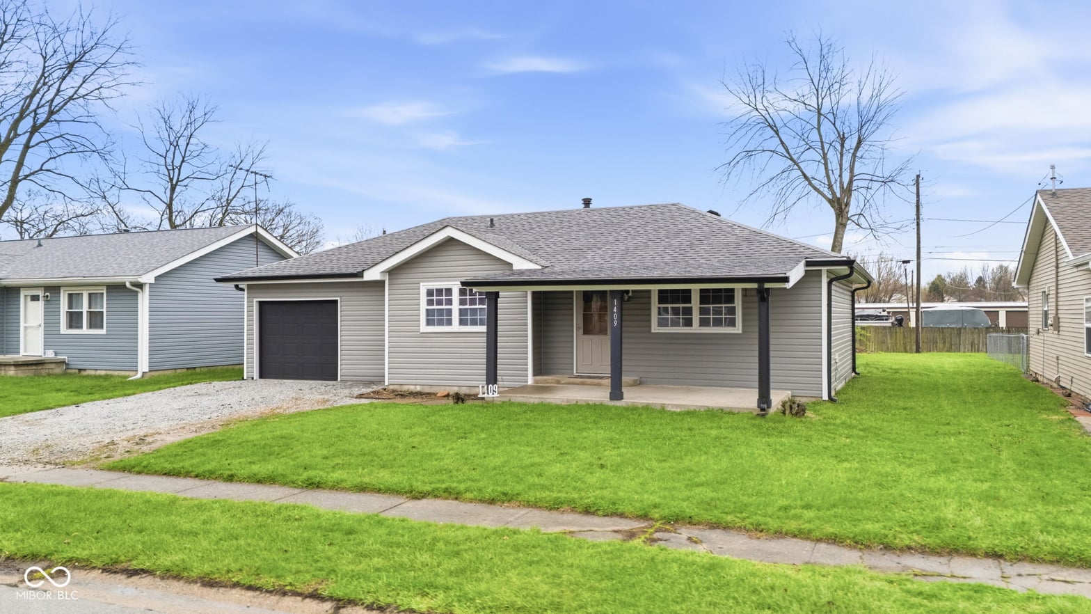 Front exterior at 1409 Geri Drive, Lebanon, IN