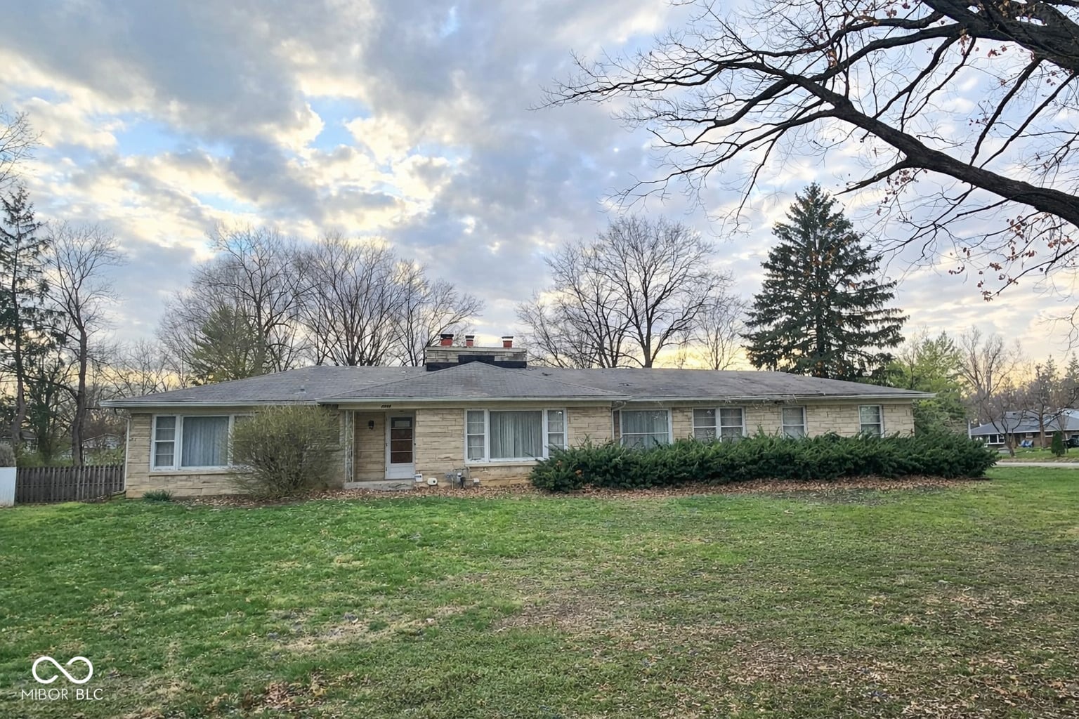 Front exterior at 4344 Sylvan Road, Indianapolis, IN