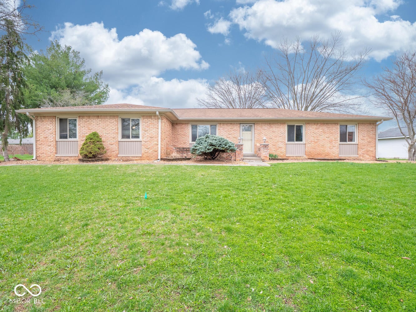 Front exterior at 6414 Marble Lane, Indianapolis, IN