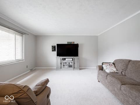 Living room at 6414 Marble Lane, Indianapolis, IN