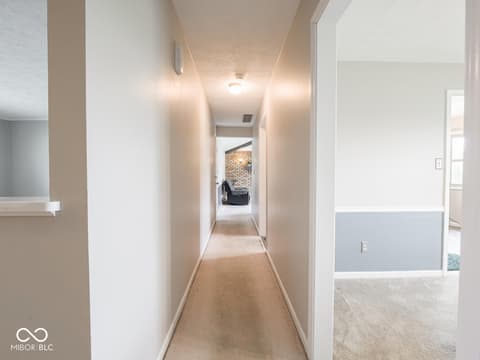 Hallway at 6414 Marble Lane, Indianapolis, IN